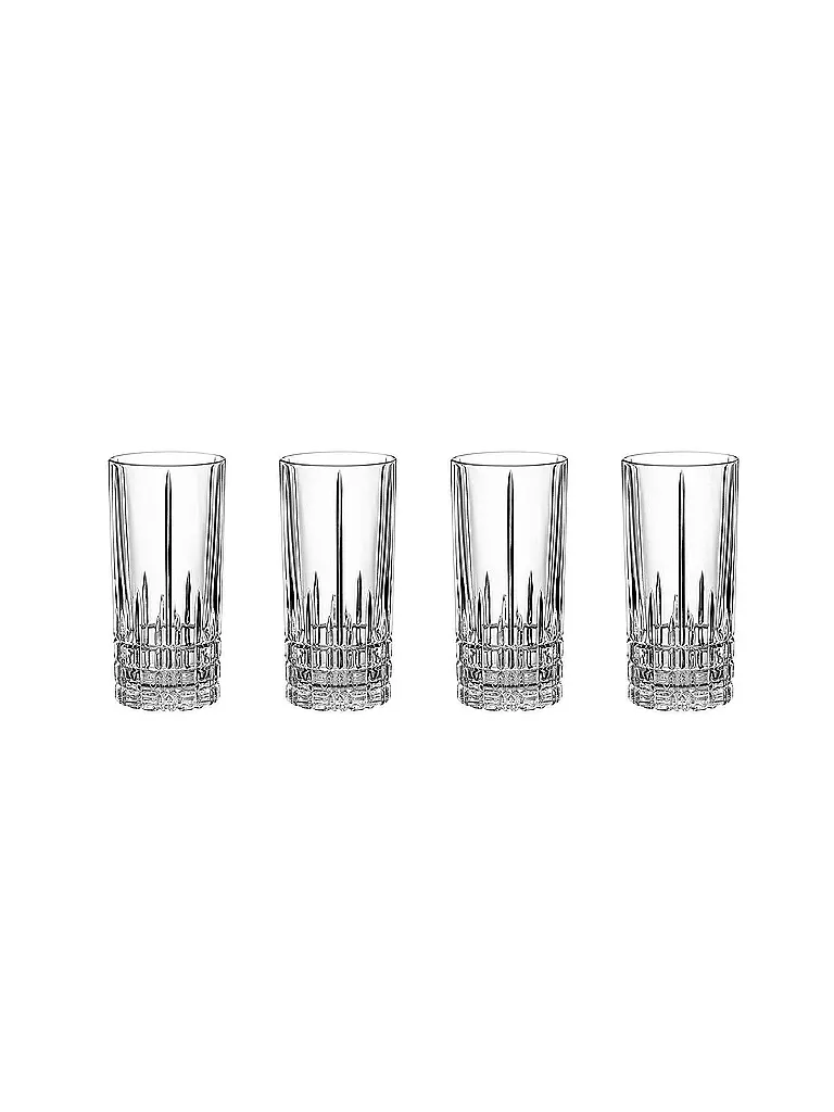 SPIEGELAU Longdrinkglas 4er Set PERFECT SERVE COLLECTION 350ml Transparent